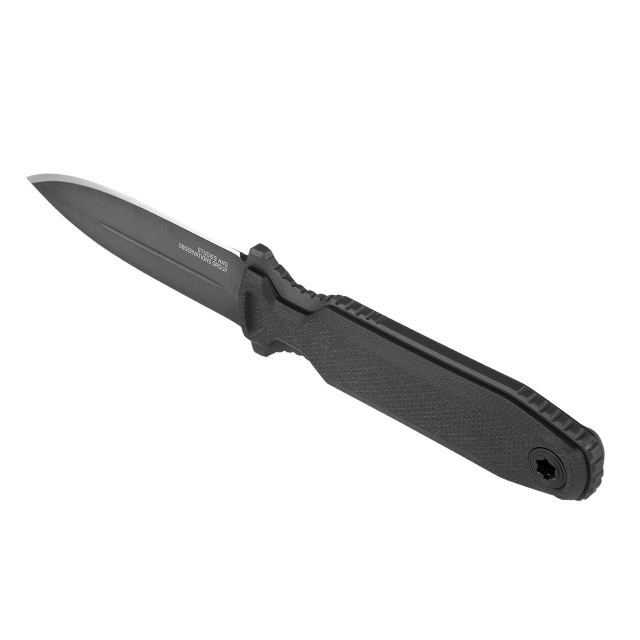 SOG - PENTAGON FX COVERT BLACKOUT - Ultimate Discreet Carry Fixed Blade Knife