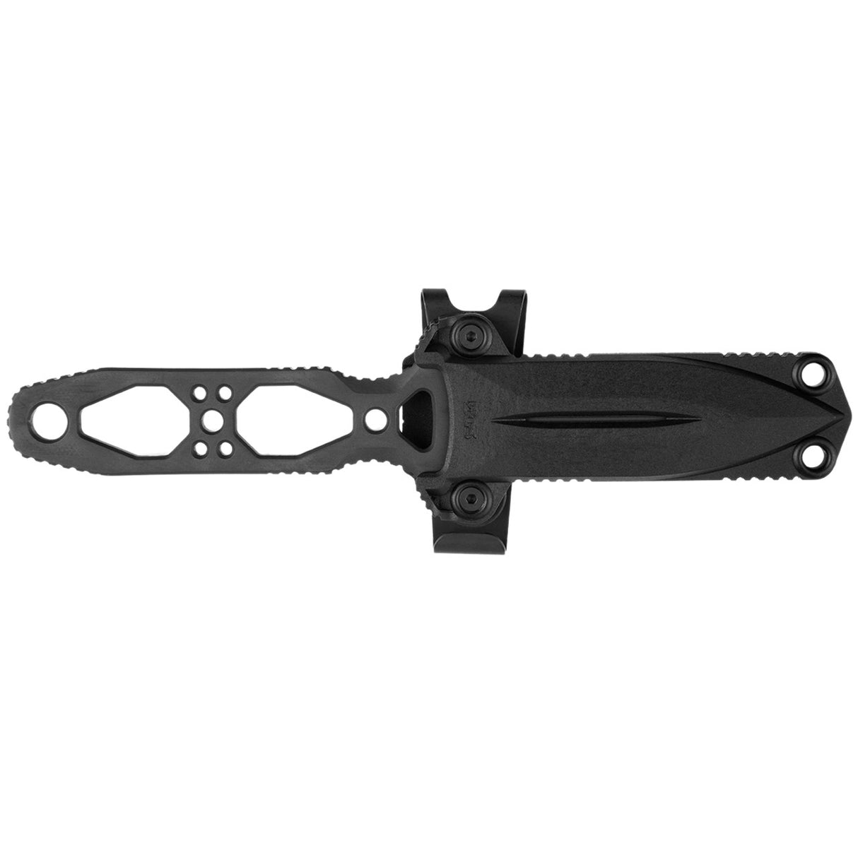 SOG - PENTAGON FX COVERT BLACKOUT - Ultimate Discreet Carry Fixed Blade Knife
