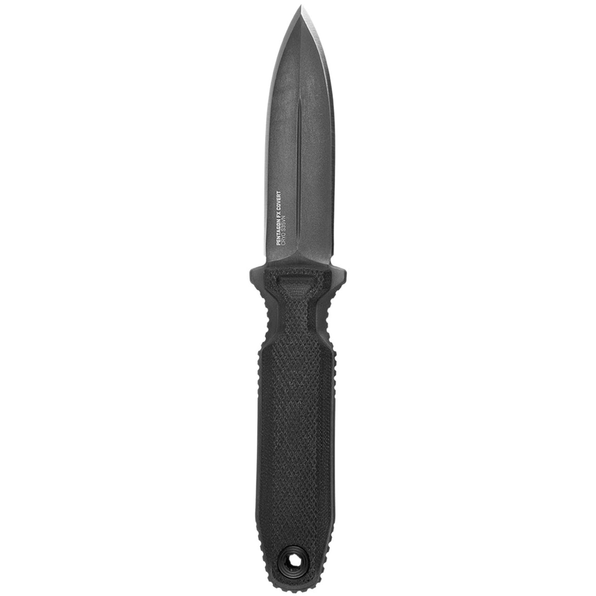 SOG - PENTAGON FX COVERT BLACKOUT - Ultimate Discreet Carry Fixed Blade Knife