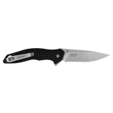 Kershaw – Shoreline Folding Knife, Partially Serrated, Assisted Open