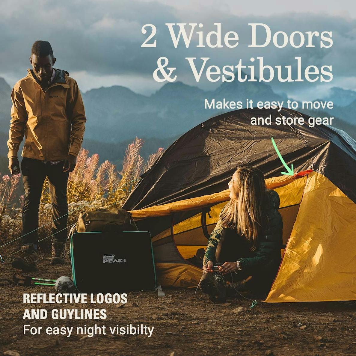 Coleman PEAK1 Backpacking Tent - Thumbnail 5