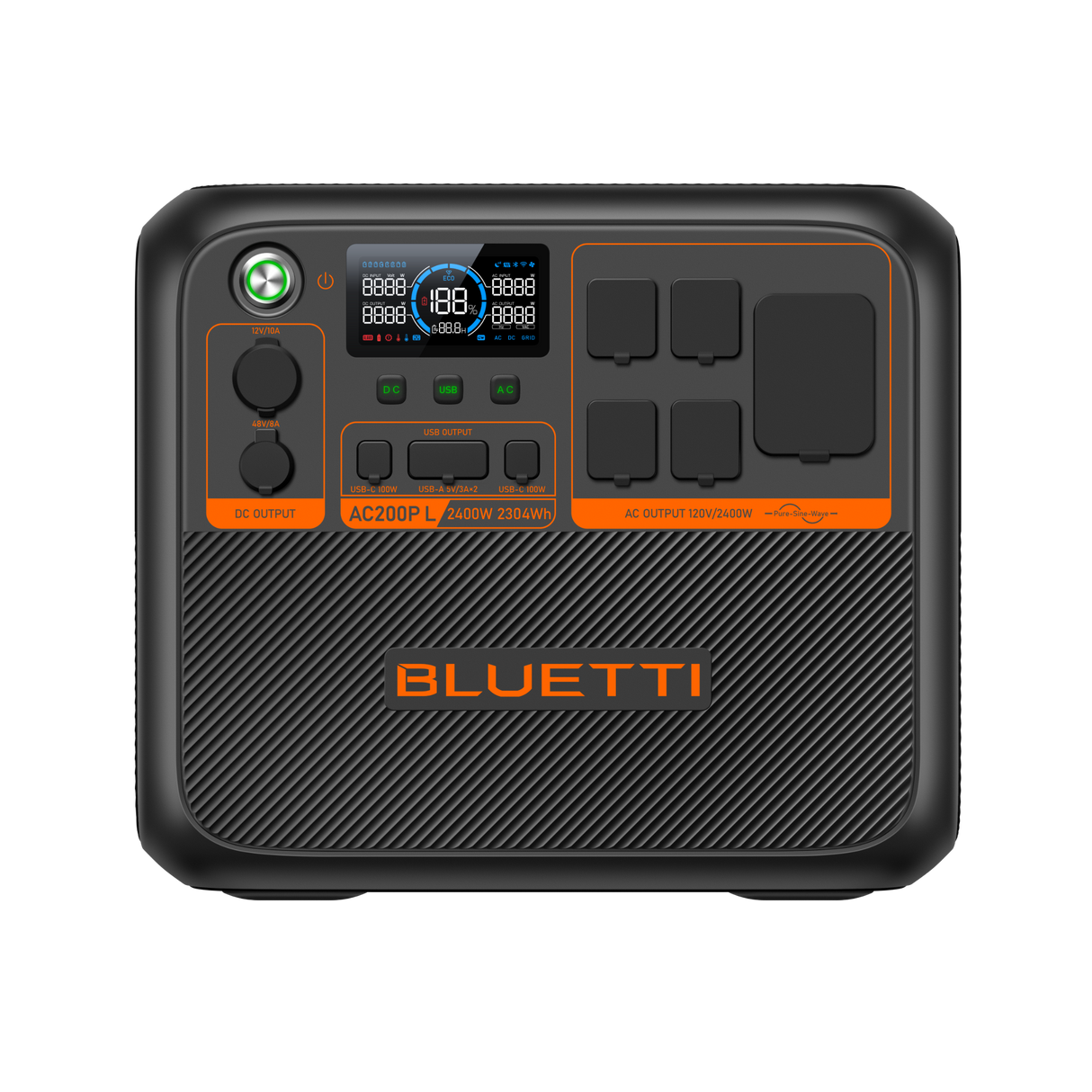 BLUETTI AC200P L Portable Power Station | 2,400W 2,304Wh