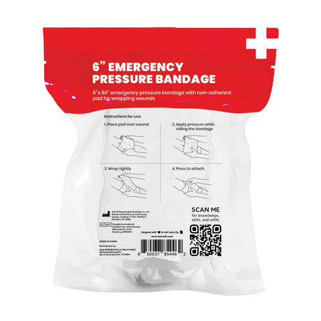 2 - Emergency Pressure Bandage 6"X60"