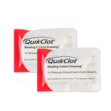 2 QuikClot Hemostatic Dressings