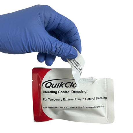 2 QuikClot Hemostatic Dressings