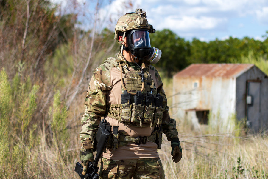 MIRA Safety - CM-6M Tactical Gas Mask - Full-Face Respirator for CBRN Defense