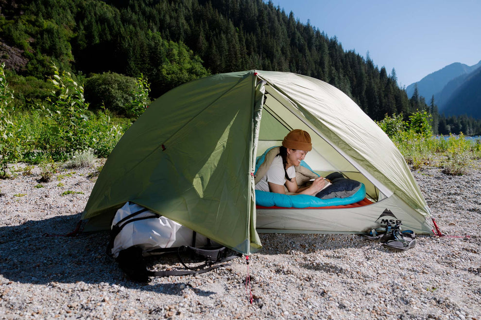 MSR – Elixir 1-Person Backpacking Tent with Footprint, PFAS-Free