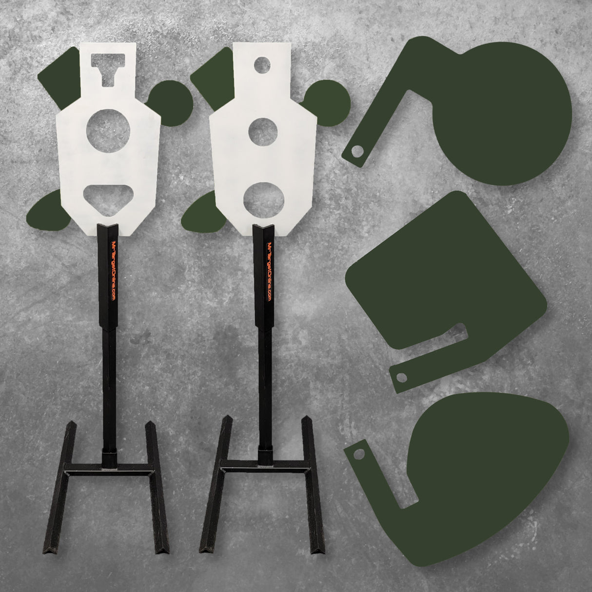 Mr. Target - .22 Rimfire Paddles – Rimfire Targets for Shooting