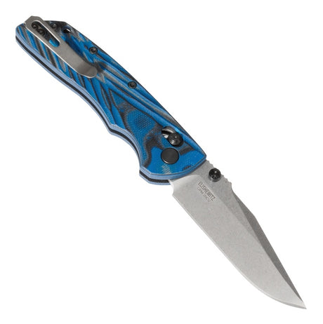 Hogue - Deka Manual Folder 3.25" Clip Point CPM 20CV Blue G10