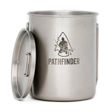 Pathfinder - 25oz Cup and Lid Set, Stainless Steel