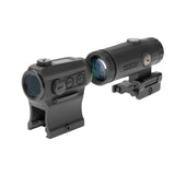 Holosun - Combo Package: 403C Solar-Powered Red Dot Sight and HM3X 3X Magnifier