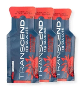 3 Transcend - Glucose Gel Packet 15 Grams