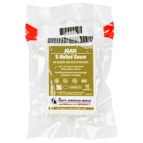 North American Rescue - S-Rolled Gauze