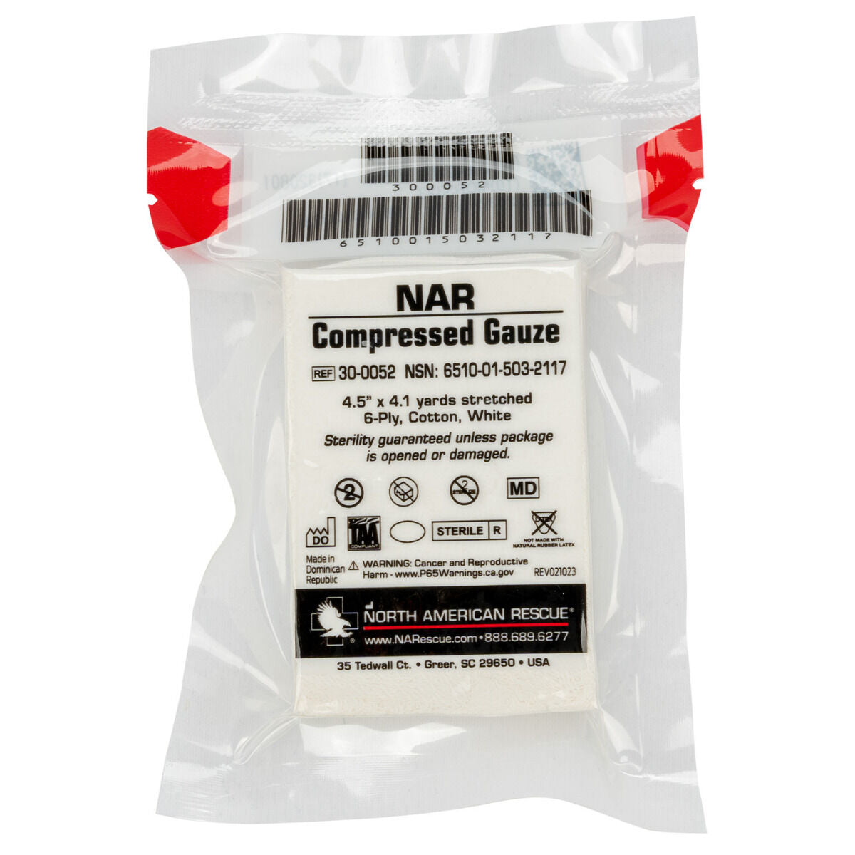 North American Rescue - NAR Compressed Gauze