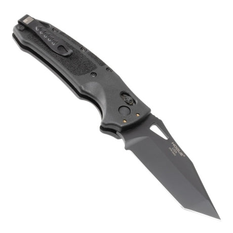 Hogue - SIG K320® Manual Folder (Nitron) 3.5" Tanto Blade - Black Cerakote Black Polymer Frame