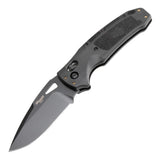 Hogue - SIG K320® Manual Folder (Nitron) 3.5" Drop Point Blade - Black Cerakote Black Polymer Frame