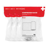 3 Compressed Gauze Packs