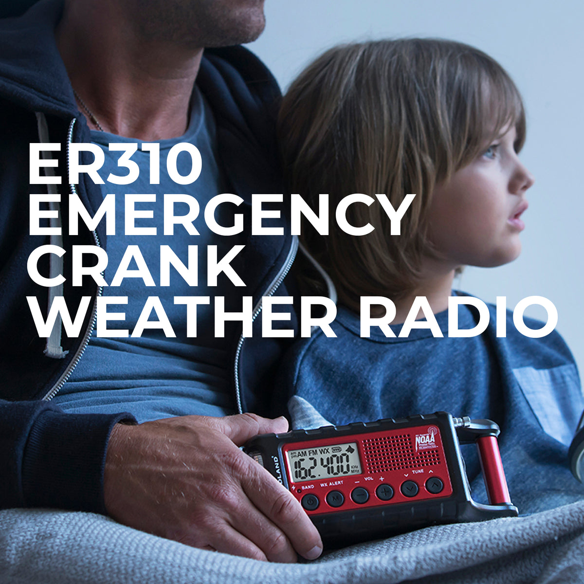 Midland - ER310 Emergency Crank Weather Radio Flashlight