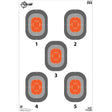 Allen Company - NEW EZ Aim 5-Spot Paper Target, 23 x 35, 50-Pack