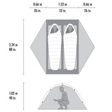 MSR – Hubba Hubba LT 2-Person Ultralight Backpacking Tent