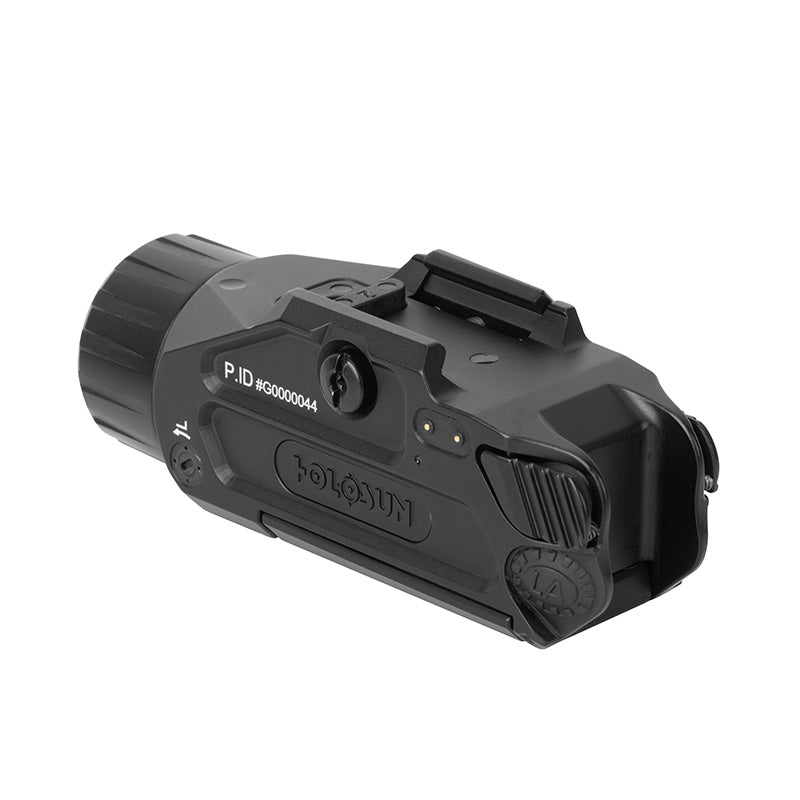 Holosun - P.ID Dual Tactical Pistol Light and Laser: 800 Lumen White Light with Visible and IR Lasers