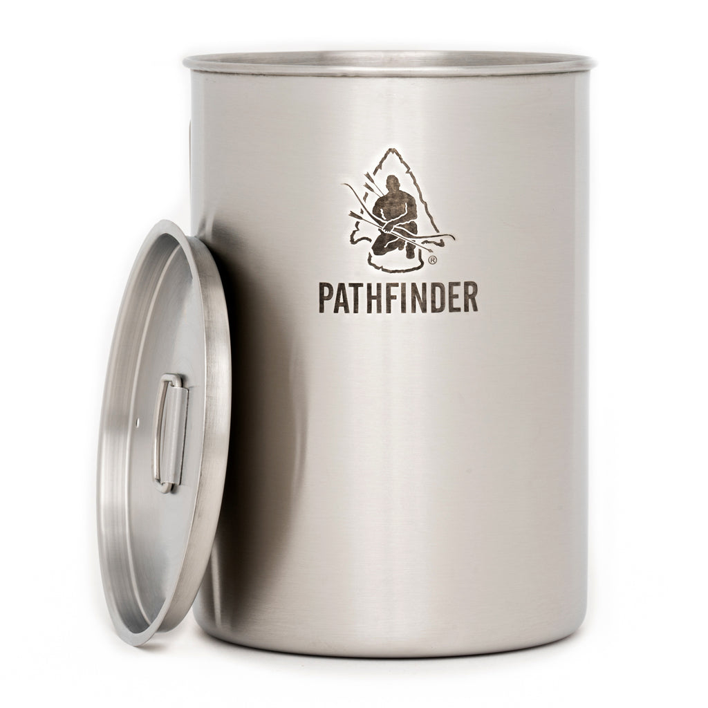 Pathfinder - 48oz Cup and Lid Set, Stainless Steel