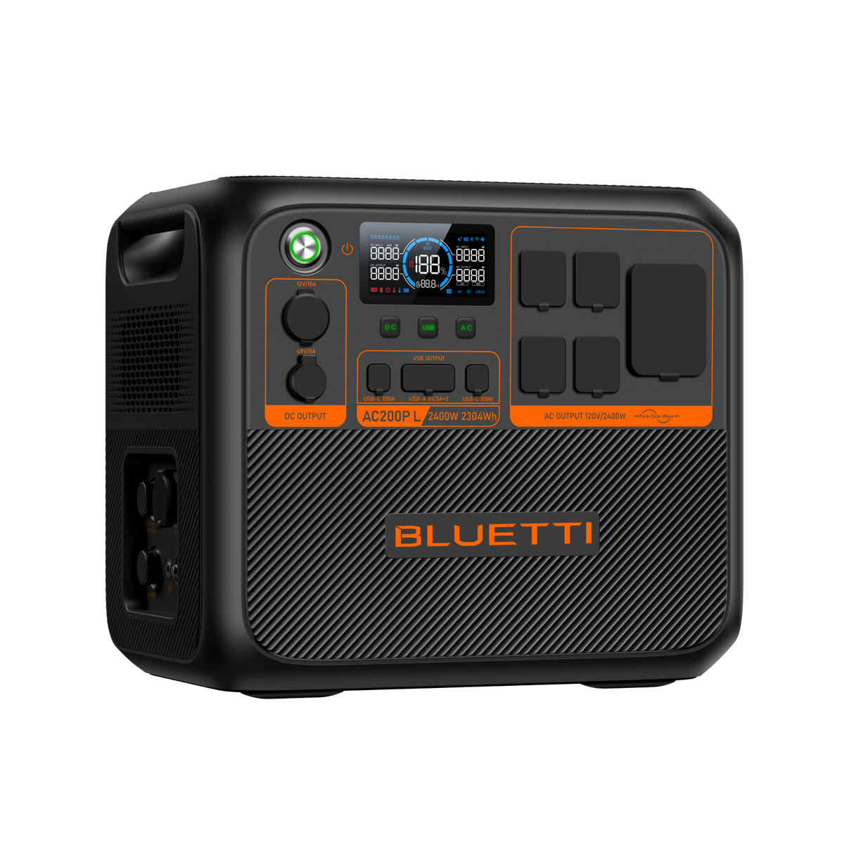 BLUETTI AC200P L Portable Power Station | 2,400W 2,304Wh