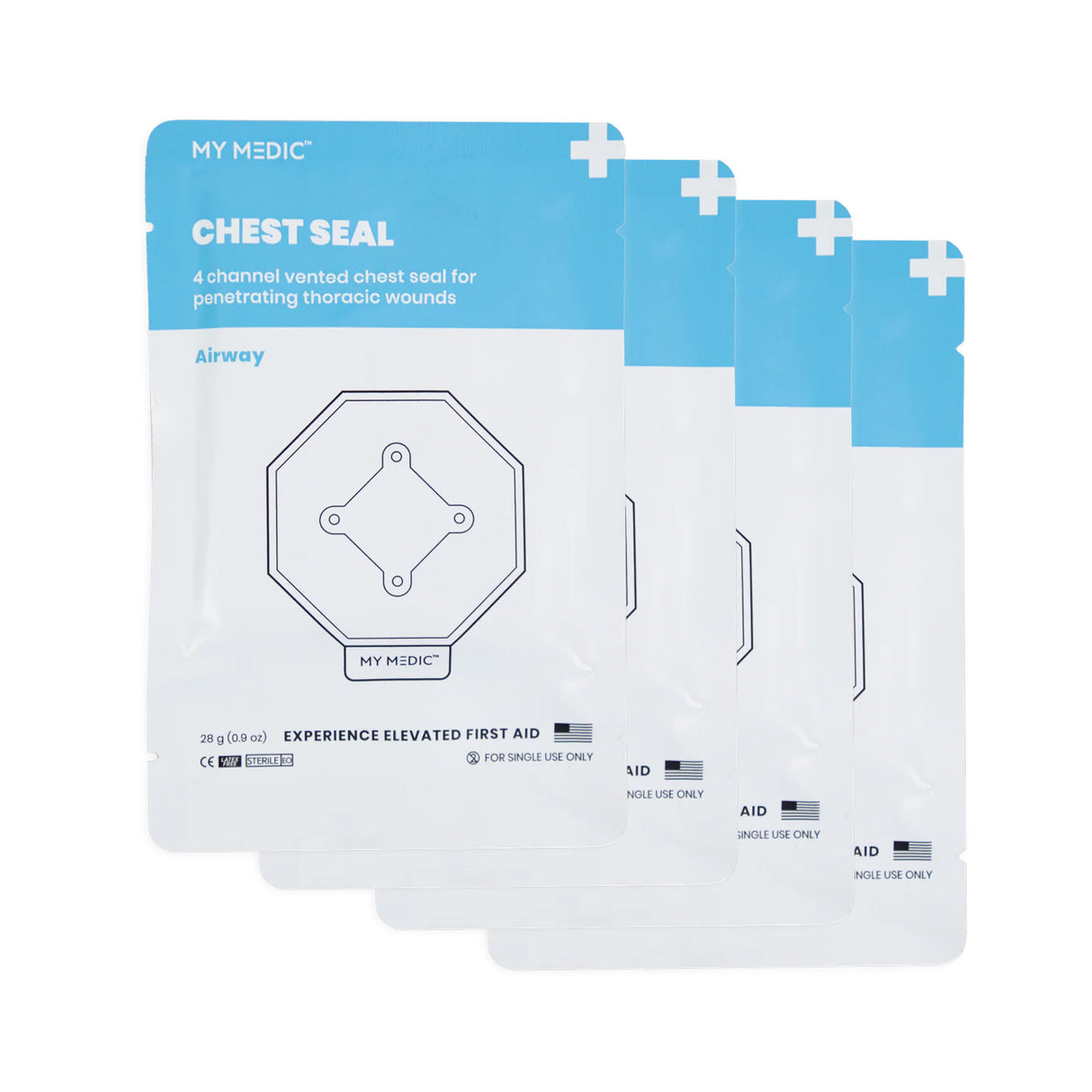 4 Vented Chest Seals