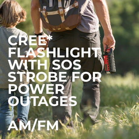 Midland - ER310 Emergency Crank Weather Radio Flashlight