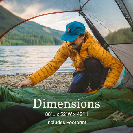 Coleman – PEAK1 2-Person Backpacking Tent with Footprint