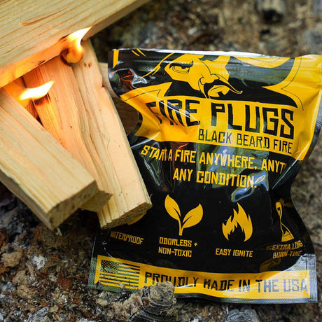 Black Beard Fire Starters - Fire Plugs