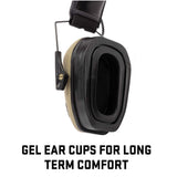 Allen Company - ULTRX Bionic Fuse Bluetooth Electronic Earmuff, FDE