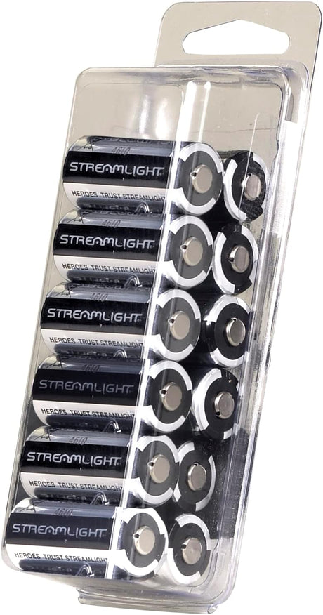 Streamlight - 85175 CR123A Lithium Batteries, 12-Pack