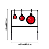Allen – EZ Aim Triple Deflector Spinner Steel Target System, Multi