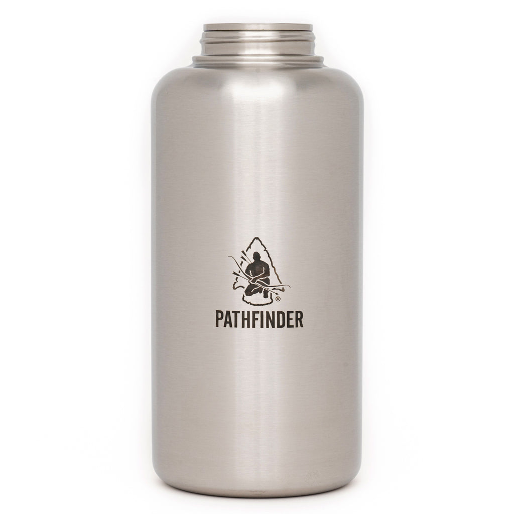 Pathfinder - 64oz Widemouth Bottle, Stainless Steel