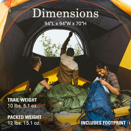 Coleman – PEAK1 4-Person Dome Tent with Star View Window
