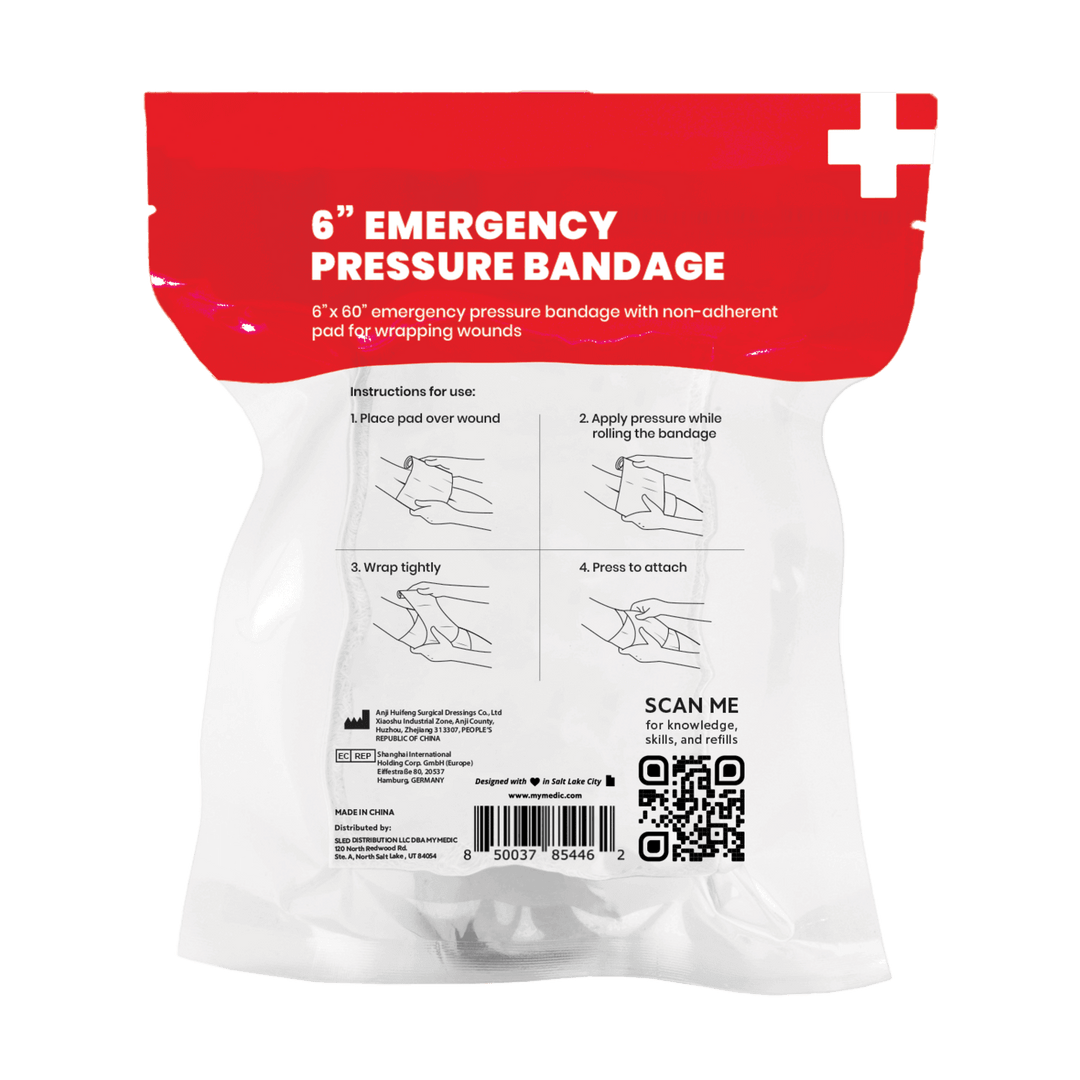 Emergency Pressure Bandage 6"X60"