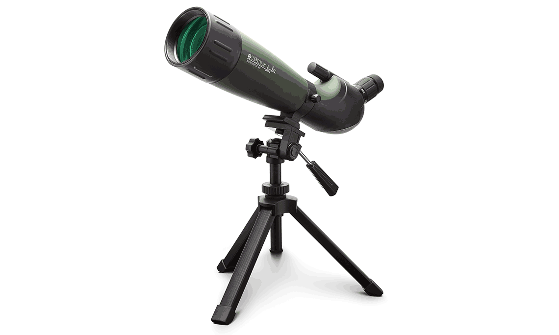 Konus - Konuspot 20-60x80 Spotting Scope with Smartphone and Camera Adapter