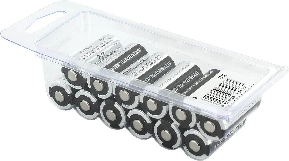 Streamlight - 85175 CR123A Lithium Batteries, 12-Pack