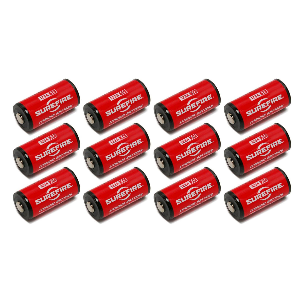 SureFire - 123A High-Performance Lithium Batteries, 12-Pack