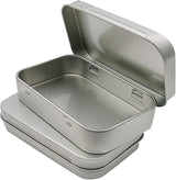 Hulless – 3.7" Mini Hinged Metal Storage Tin Box
