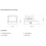 Holosun SCS 320 - Solar Charging Sight, Green 2 MOA Dot & 32 MOA Circle
