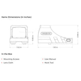 Holosun SCS PDP - Solar Charging Sight for Walther PDP 2.0