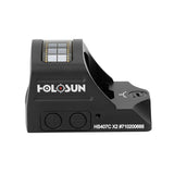Holosun - 407C X2 Open Reflex Optical Sight, Red or Green 2 MOA Dot