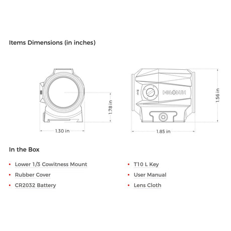 Holosun - SCRS Solar Charging Rifle Sight
