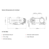 Holosun LE420 - Green & IR Pointer with White & IR Illuminator