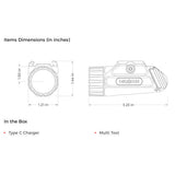 Holosun - P.ID HC High Candela Pistol Mounted White Flashlight