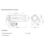 Holosun - HM3X: 3X Magnifier with Flip-to-Side Design