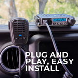 Midland – MXT115 MicroMobile GMRS 15-Watt Two-Way Radio