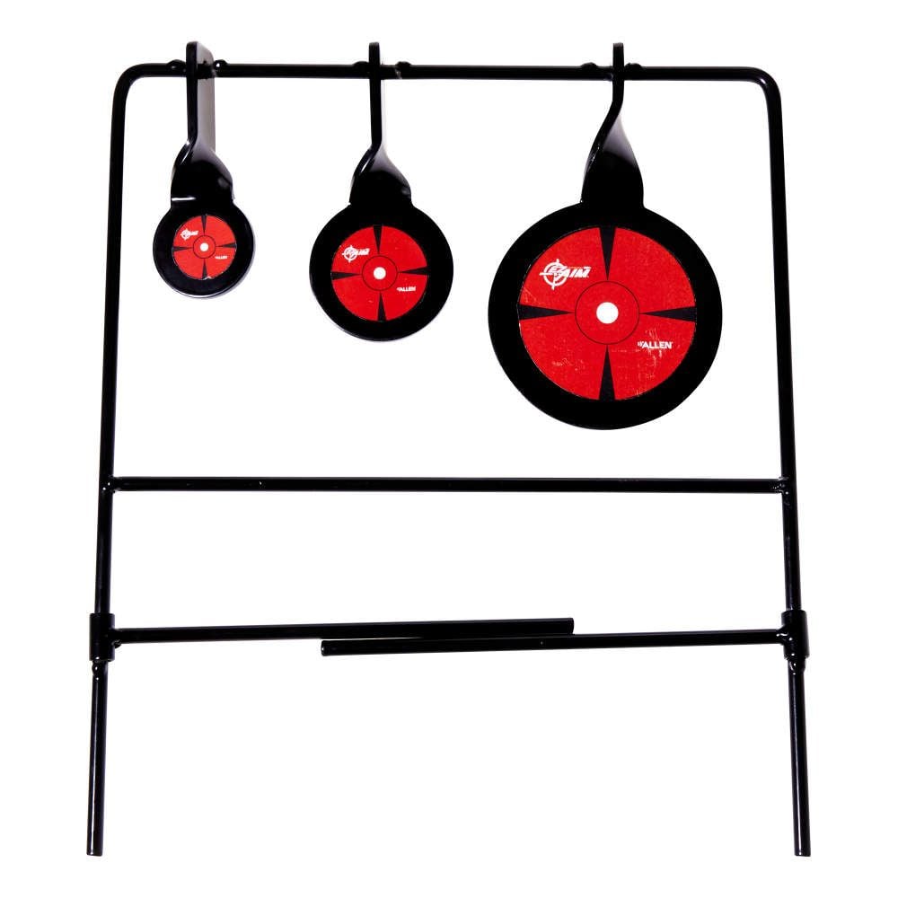 Allen – EZ Aim Triple Deflector Spinner Steel Target System, Multi